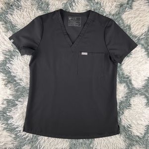 Figs Women’s Scrub Top Size Small Black